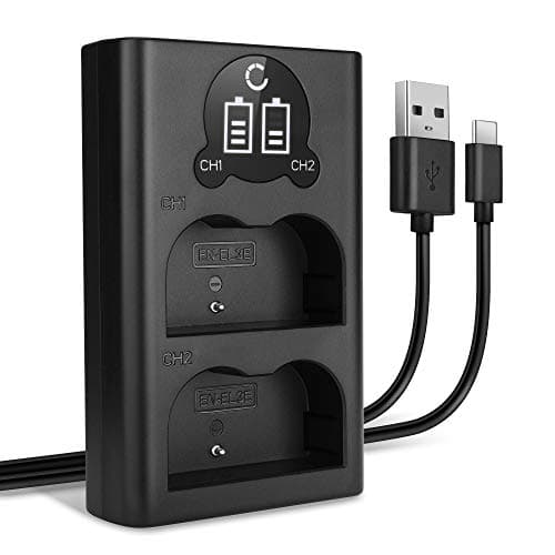 Image of CELLONIC Smart & Fast EN-EL3 EN-EL3e EN-EL3a Dual Charger compatible with MH-18a Charging Cable USB Power Supply
