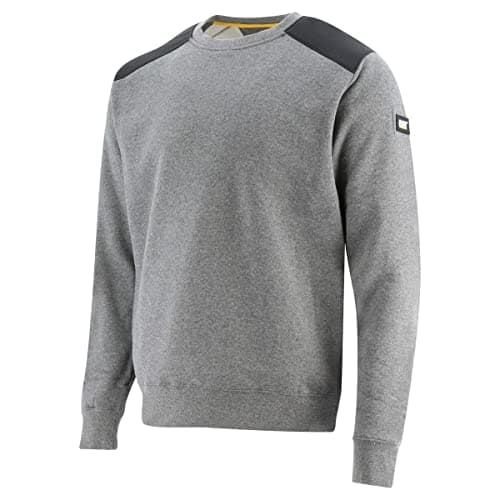 Image of Caterpillar CAT Workwear Mens Essentials Crewneck Warm Sweatshirt