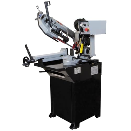 Image of SIP 10" Swivel Head Pull-Down Metal Cutting Bandsaw, 230V 1.1kW / 1.5hp Gearbox Driven