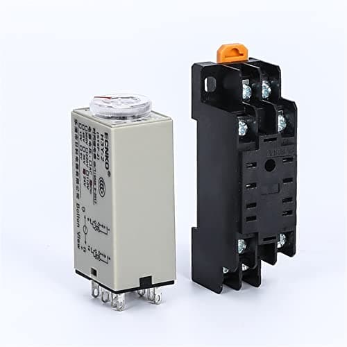 Image of Delay electromagnetic Relay ac Power Supply AC220V Base 1PCS h3y-2 time 0-30 mins/SEC(30 minutes)