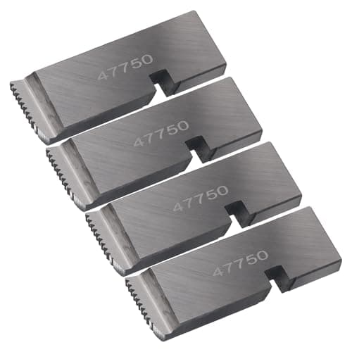 Image of 47750 Threading Machine Dies for RIDGID 1-Inch to 2-Inch Universal Die Heads Silver 4 pack