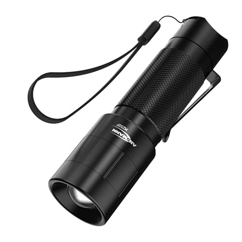 Image of ANSMANN M250F M Series Torch Flashlight | Professional Torch for work and outdoor activities | Quality stepless focus from spotlight to floodlight