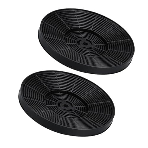 Image of 2PCS CDA Cooker Hood Filters, Carbon Charcoal Filter for CDA CCA52WH CHA15, Odour & Grease Filter for CDA Extractor Vent Hood, Carbon Charcoal Filter compatible with most Cooker Hoods, 175mm Diameter
