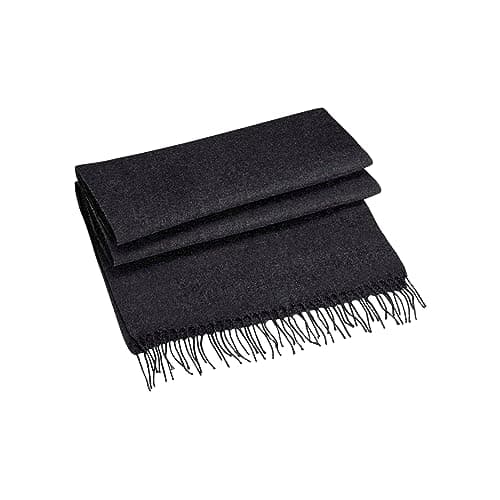Image of Beechfield B500 Classic Woven Scarf - Charcoal