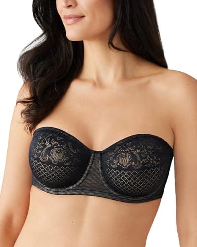 Image of Wacoal Women's 854310 Molded Bra, Black, 34D