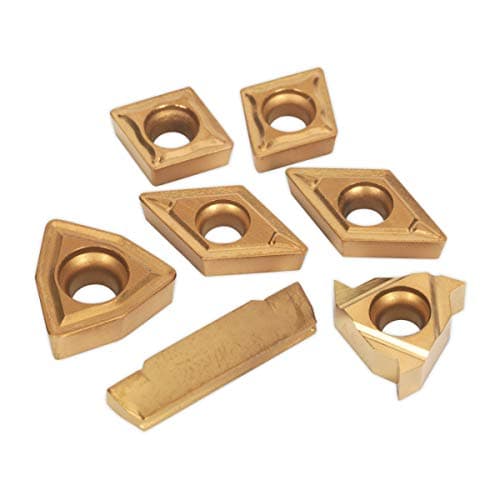 Image of Sealey Sm3025Cs6R Tips for Lathe Turning Tool Set Sm3025Cs6