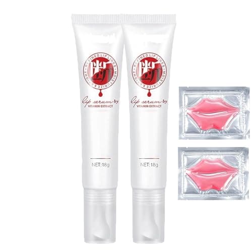 Image of Jinshane Lip Serum, Lips Fresh Remove Dark Lips Lip Balm, Jinshane Lip Brightening Lip Serum by Vitamin Extract, Moisturizer Nourishing, Long-Lasting and Non-sticky (2pcs)