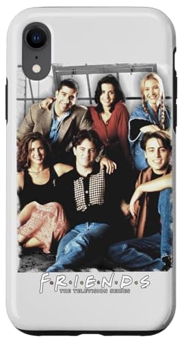 Image of FRIENDS TV Show Cast Photo Vintage 90s Fan Retro Geek Sitcom Case for iPhone XR