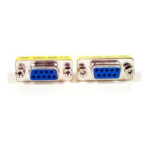 Image of StarTech.com GC9SF Slimline DB9 Serial Gender Changer, F/F, Serial Gender Changer, DB-9 (F) to DB-9 (F)