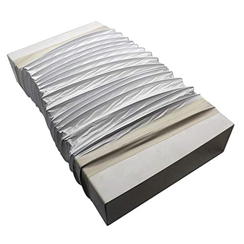 Image of Kair Rectangular Flexible Bend 204mm x 60mm - 500mm Length PVC Hose