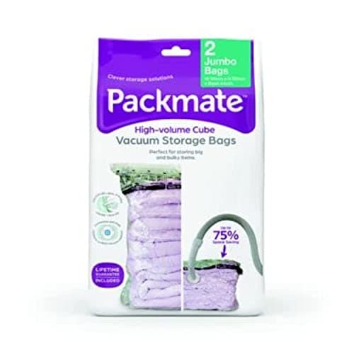 Image of Pack-Mate Jumbo Volume Vacuum Bags, Pack of 2, 90 x 110 x 44cm