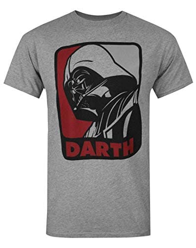 Image of Star Wars Darth Vader Sport Men's T-Shirt Grey