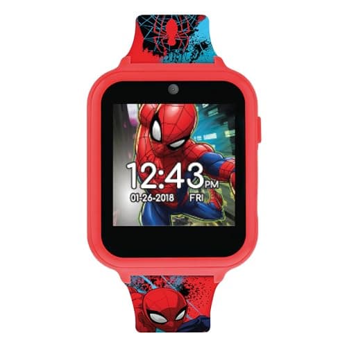 Image of Spiderman Unisex Child Digital Watch, Digital Display and Silicone Strap SPD4588