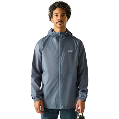 Image of Regatta Mens Pack-It III Jacket Waterproof Pack Away Hiking Walking Coat