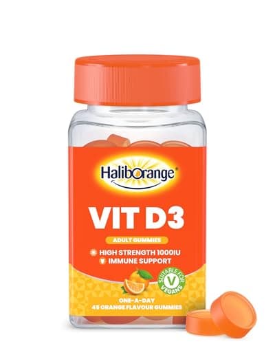 Image of Haliborange Adult Vitamin D3-45 Orange Gummies