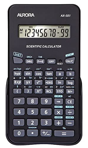 Image of Aurora AX-501 Scientific Calculator - Black