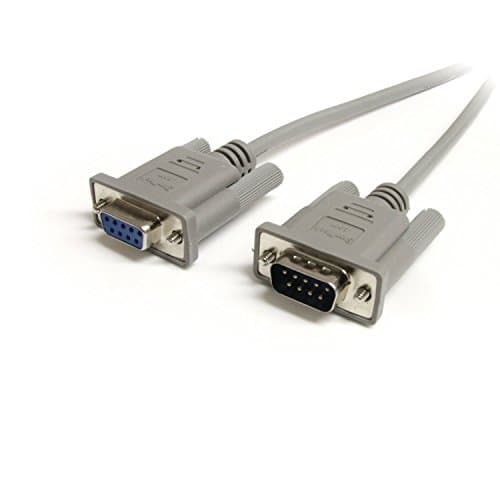 Image of StarTech. com 1.8 m Straight Through Serial Cable – DB9 M/F