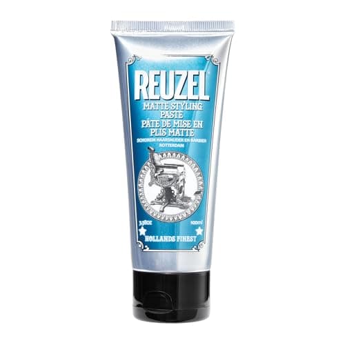 Image of Reuzel Matte Styling Paste - Medium, Pliable Hold - Adds Thickness, Fullness, and Texture to Hair - Contains Moisturizing Oils - Easy to Use - No Shine - Water-Soluble for Easy Rinsing - 100 ml