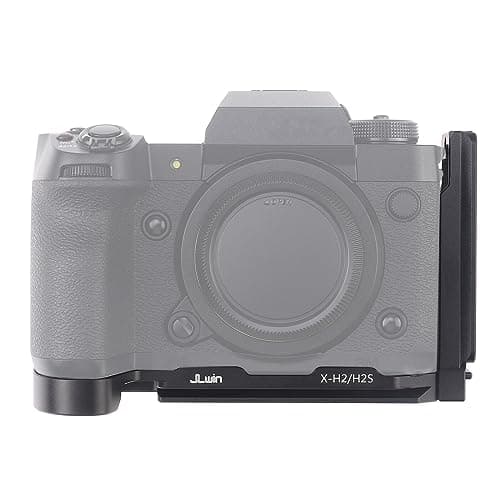 Image of FOTGA Quick Release Plate L Bracket for Fujifilm X-H2/X-H2S Camera, Extendable Base Plate for Arca-Swiss Tripod, Vertical Plate for DJI RS2/RSC2/RS3/RS3 PRO/RS3 Mini Gimbal (L Bracket)