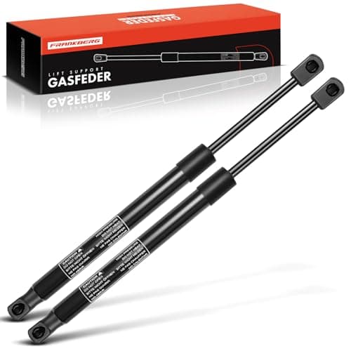 Image of Frankberg 2x Gas Struts Tailgate Compatible with T.o.u.r.a.n 1T3 All Engine MPV 2010 2011 2012 2013 2014 2015 Replace# 1T0827550H
