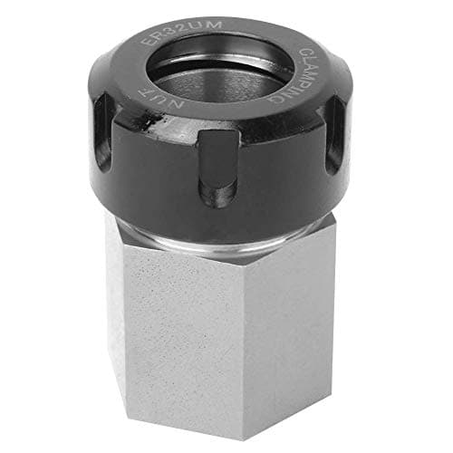 Image of ER32 Collet Block Chuck Collet Holder for Lathe Engraving Machine Milling Machine Clamping Set(Hex handle)