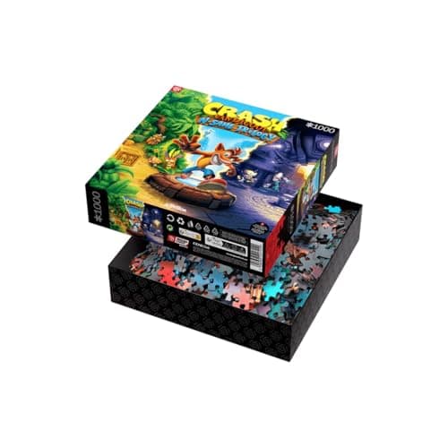 Image of Good Loot - Crash Bandicoot N Sane Trilogy Puzzle 1000 PCS, Multicoloured, GDL-24792
