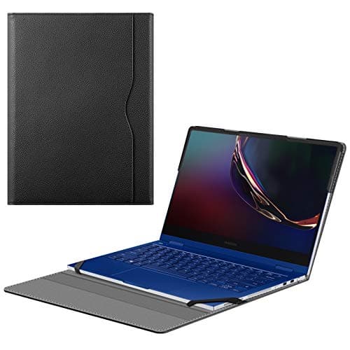 Image of Fintie Sleeve Case Cover for 13.3" Samsung Galaxy Book3 360 NP730QFG/Galaxy Book2 Pro 13 NP930XED/Galaxy Book2 Pro 360 NP930QED/Galaxy Book2 360 NP730QED/Galaxy Chromebook 13 XE930QCA, Black