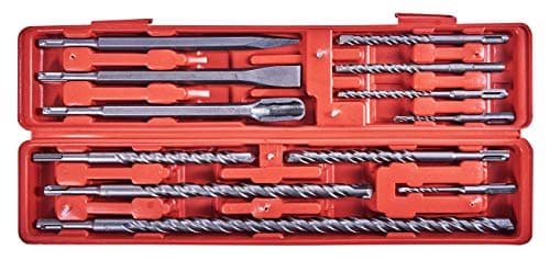 Image of Amtech E0670 SDS Chisel and Drill Set in Blow Case, 12-Piece