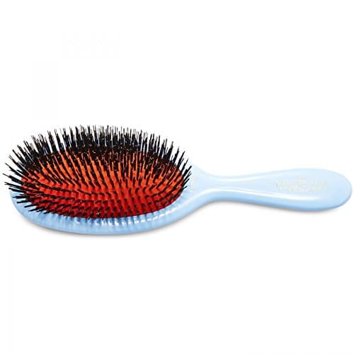 Image of Mason Pearson B2 Extra Small Pure Bristle Hair Brush - Blue