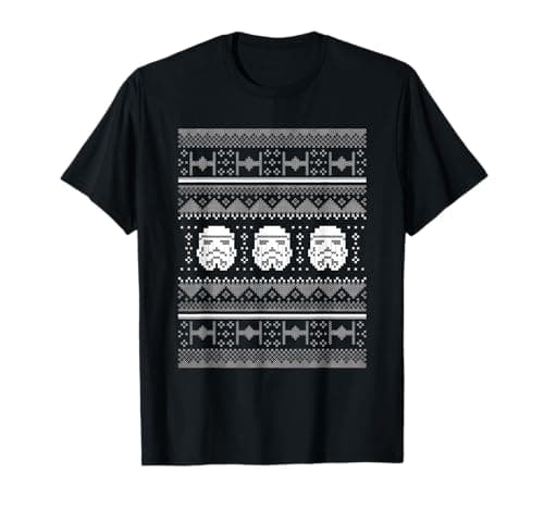 Image of Star Wars Christmas Stormtrooper Knit T-Shirt