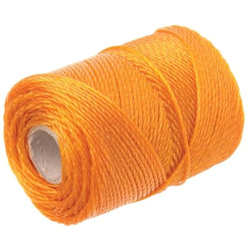 Image of Faithfull FAI3250 Orange Poly Heavy-Duty Brick Line String 250M (820ft) Breaking Strength 27kg
