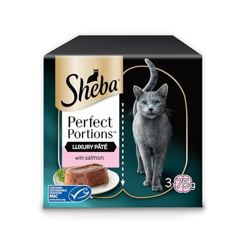 Image of Sheba Portions with Salmon in Loaf 8 x 3x(2x37.5g)
