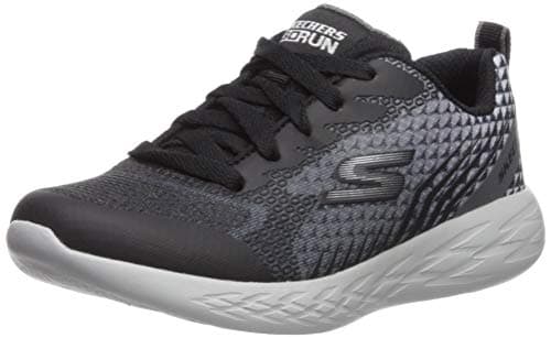 Image of Skechers Boy's Go Run 600 - Hendox Sneakers, Black/Charcoal, 3 UK Child