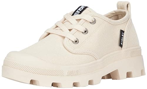 Image of Aigle Men's Tenere CVS Low Trainers, Sand, 8 UK
