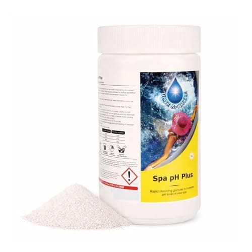 Image of 1 kg pH Plus Increaser Granules for Hot Tubs and Swimming Pools, pH Level Booster for Spa and Pool Water Balance, Improves Water Quality, Supports Chlorine Effectiveness and Comfortable Bathing