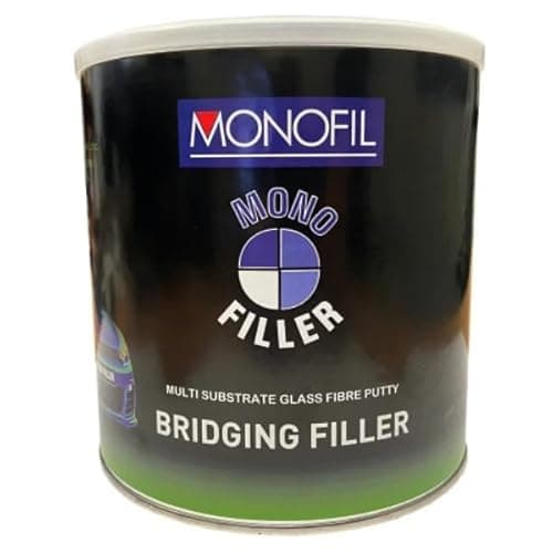 Image of Monofil Glass Fibre Bridging Filler 2L Fibreglass Car Automotive bodyfiller Including Hardener