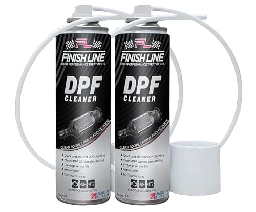 Image of Finish Line Diesel Particulate Filter Cleaner, 500ml, Professional DPF and EGR System Cleaner, Made in Britain, Pack of 2