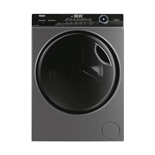 Image of Haier HWD90-B14959S8U1 Freestanding Washer Dryer with LED Display, 9+6kg Load, 1400RPM, Direct Motion, Graphite