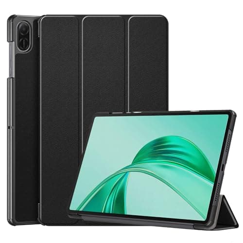 Image of ATOOZ Case for Honor Pad X8a /X8b 11-inch 2024 2026 Tablet, Ultra Thin Hard Back Case with Stand Protective Folio Cover for 11" Honor Tablet X8a /X8b (Black)