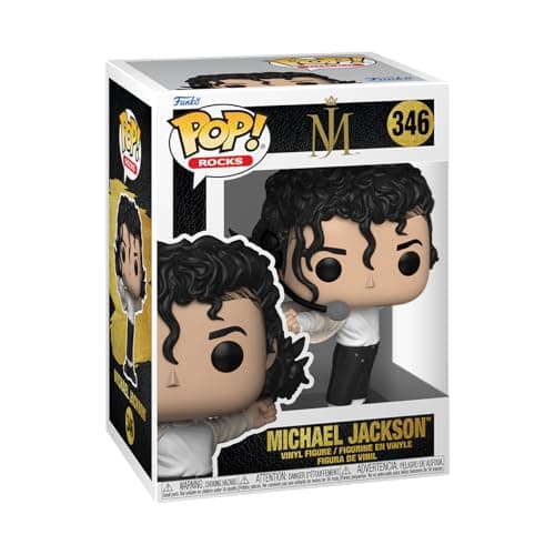 Image of Funko POP! Rocks: Michael Jackson - (Superbowl) - Collectable Vinyl Figure - Gift Idea - Official Merchandise - Toys for Kids & Adults - Music Fans - Model Figure for Collectors and Display