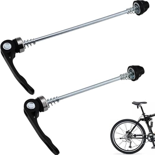 Image of FYSL Quick Release Skewers 1 Pair bicycle Skewers Bike Front Rear Axle MTB Wheel Axle Bike Hollow Axle Set Fit for Road Bike, Mountain Bike