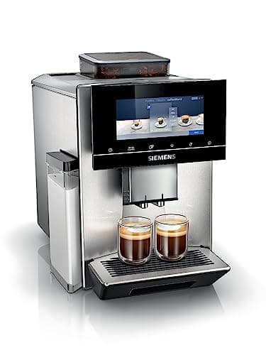 Image of SIEMENS EQ900 Fully Automatic Bean to Cup Coffee Machine, 6.8" Touch Screen Display, Cup Warmer, baristaMode, eGrinder, beanIdent System, 30+ Coffee Beverages with Home Connect, TQ905GB3