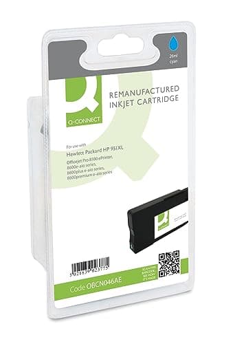 Image of Q-Connect HP 951XL Reman Cyan High Yield Inkjet Cartridge