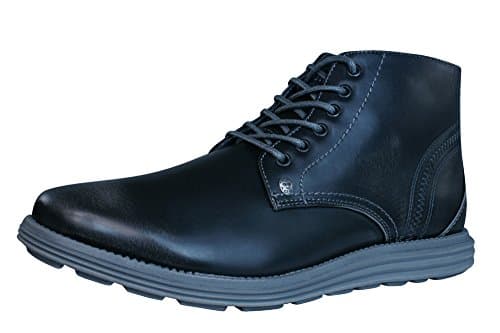 Image of Firetrap Baccara Mens Lace up Ankle Boots-Charcoal Grey-6