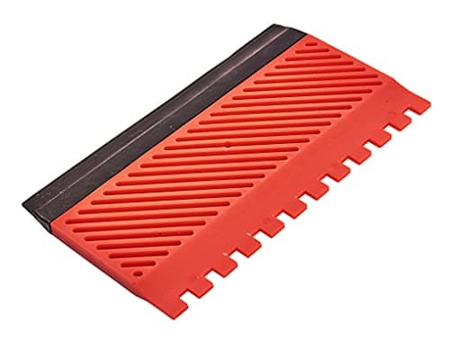 Image of Amtech Wall Tile Adhesive Applicator with 4 × 4 mm Notched Edges, Integrated Rubber Grout Spreader for Seamless Finishing, Lightweight and Easy to Use