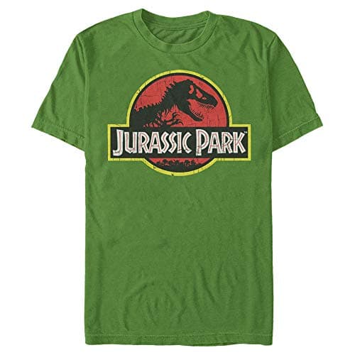 Image of Jurassic Park Men's Logo Tee T-Shirt, Kelly Green, S