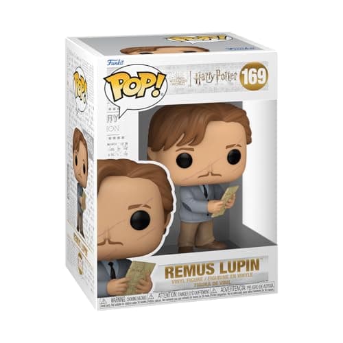 Image of Funko POP! Movies: Harry Potter Prisoner Of Azkaban - Remus Lupin With Map - Collectable Vinyl Figure - Gift Idea - Official Merchandise - Toys for Kids & Adults - Movies Fans