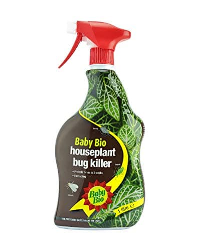 Image of SBM Life Science Baby Bio 84440701 Houseplant Bug Killer, Houseplant insecticide Protects for up to 2 Weeks, 1L, Ready-to-use