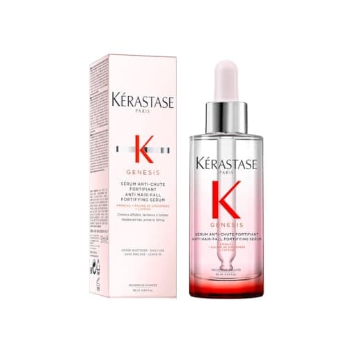 Image of Kérastase Genesis Hair Serum, Nourishing & Fortifying Leave-In Conditioner, For Weakened Hair Prone to Hair Loss, With Ginger Root & Edelweiss Flower, Sérum Anti-Chute Fortifiant, 90 ml