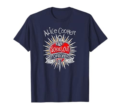 Image of Alice Cooper Vintage School's Out Forever T-Shirt